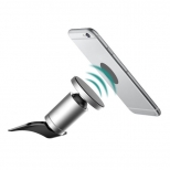 2x Rond metalen plaatje voor magnetische houder