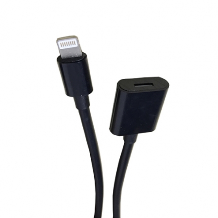 Lightning verlengkabel 1 meter male-female