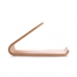 Universele telefoonstandaard van berkenhout