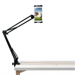 Aluminium smartphone- en tabletstandaard met verstelbare arm
